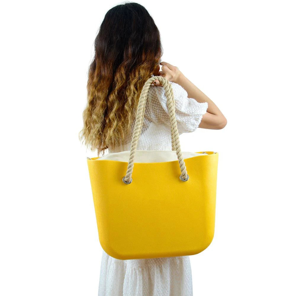 Waterproof Inner Organizer Insert for O Bag Classic Mini with Zipper Pocket