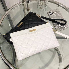Women's Embroidered Sling Shoulder Bag with Diamond Detail