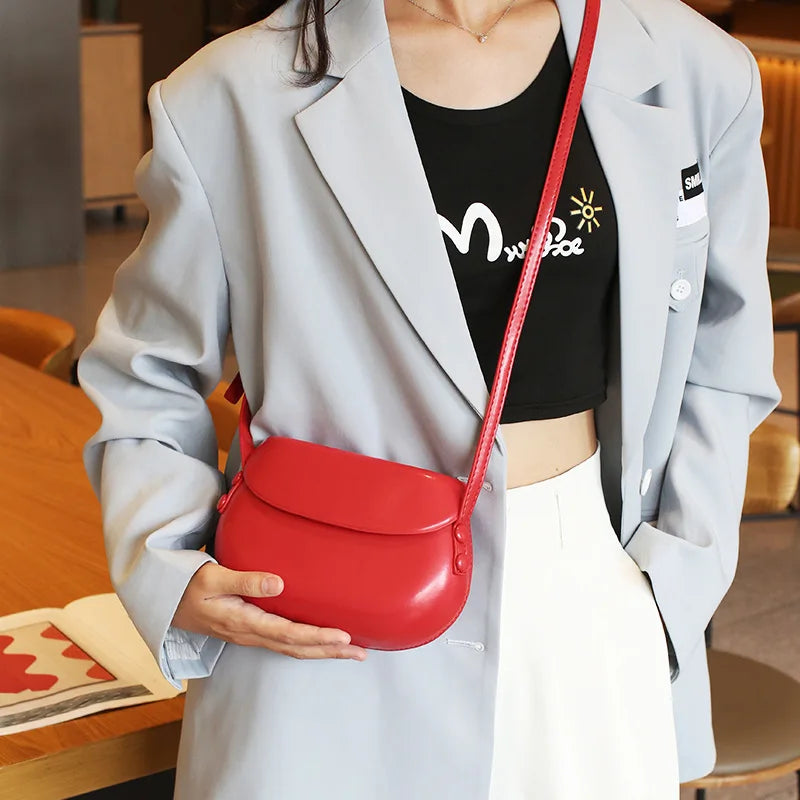 Vintage Shoulder Bag Mini Crossbody Bags Sling Leather Hobo Purse Clutch