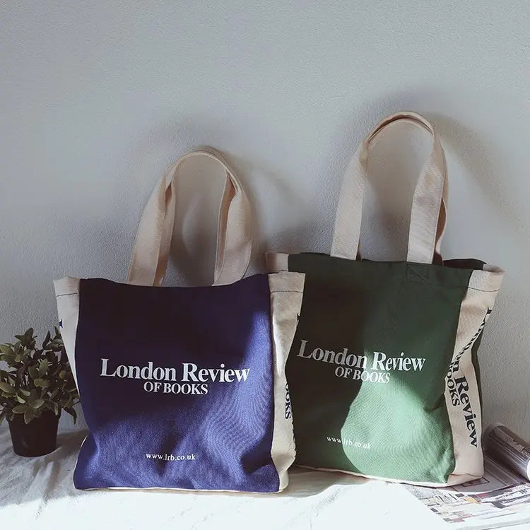 Korea Campus Leisure Canvas Shoulder Bag Student Handbag
