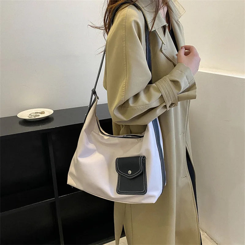 Women PU Shoulder Bag Handbag Tote Large Capacity