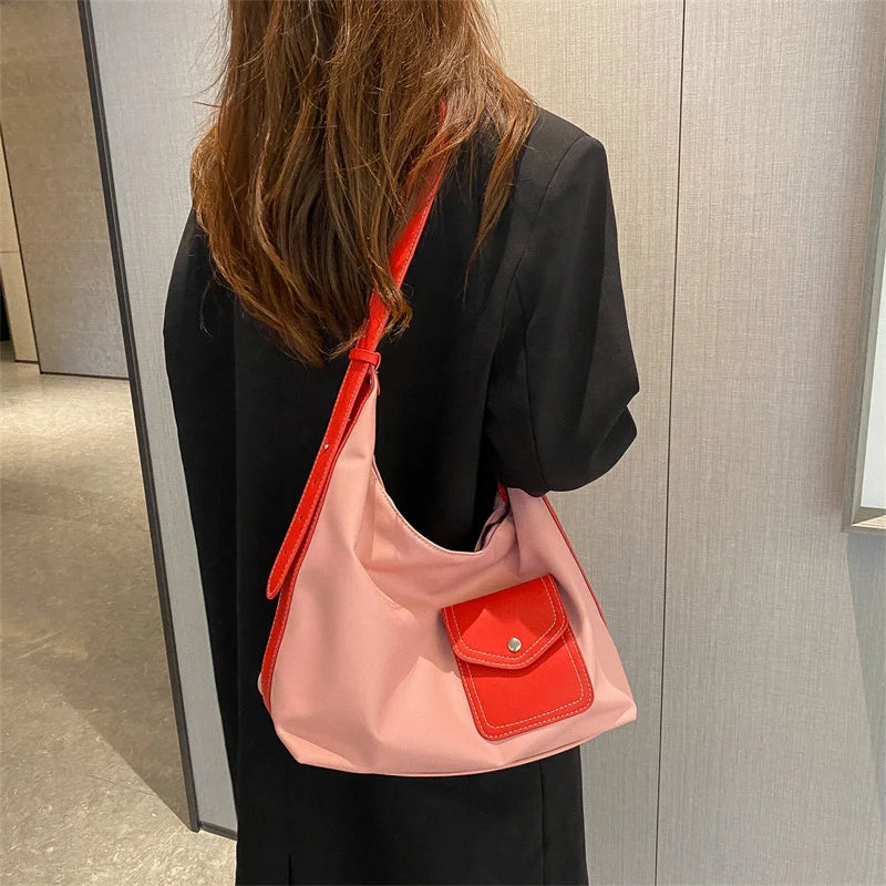 Women PU Shoulder Bag Handbag Tote Large Capacity