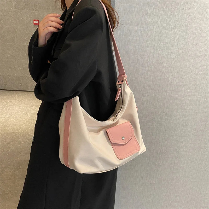 Women PU Shoulder Bag Handbag Tote Large Capacity