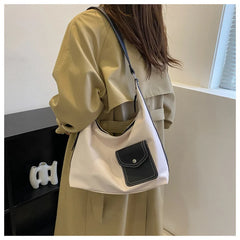 Women PU Shoulder Bag Handbag Tote Large Capacity