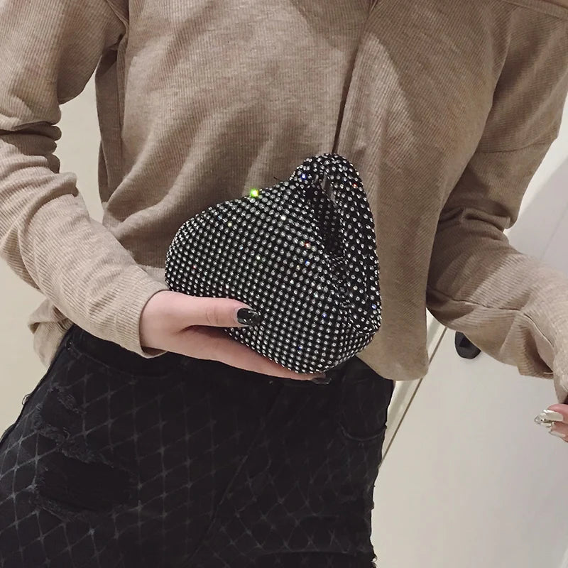 Summer Famous Mini Diamond Women's Handbags and Purses Evening Totes