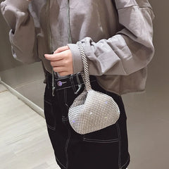 Summer Famous Mini Diamond Women's Handbags and Purses Evening Totes