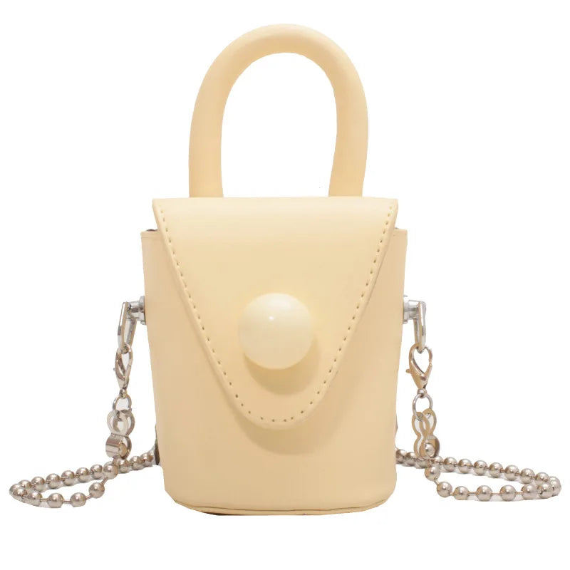 Summer High Casual Chain Bag Messenger Bag Portable Bucket Bag
