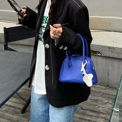 Summer Small Litchi Shell Bag Ins Messenger Bag for Women