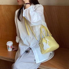 Summer Small Litchi Shell Bag Ins Messenger Bag for Women