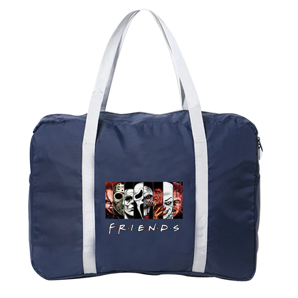 Tote Travel Bags Women Foldable Duffle Bag Storage Grocery Organizer