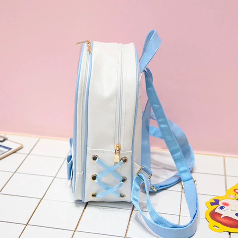 Transparent Backpack PVC School Bag Clear Pocket Mochila Bookbag