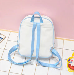 Transparent Backpack PVC School Bag Clear Pocket Mochila Bookbag