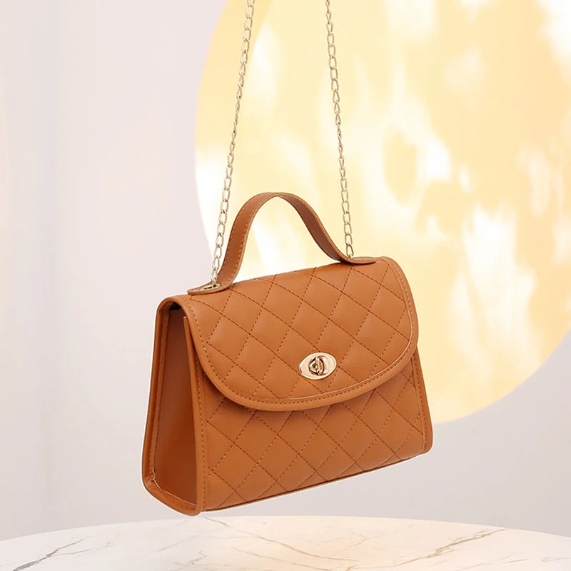 Large Capacity Crossbody Bag for Women PU Leather Shoulder Handbag
