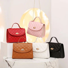 Large Capacity Crossbody Bag for Women PU Leather Shoulder Handbag
