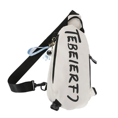 Large-capacity Waist Pack Nylon Waterproof Messenger Bag Couple Models