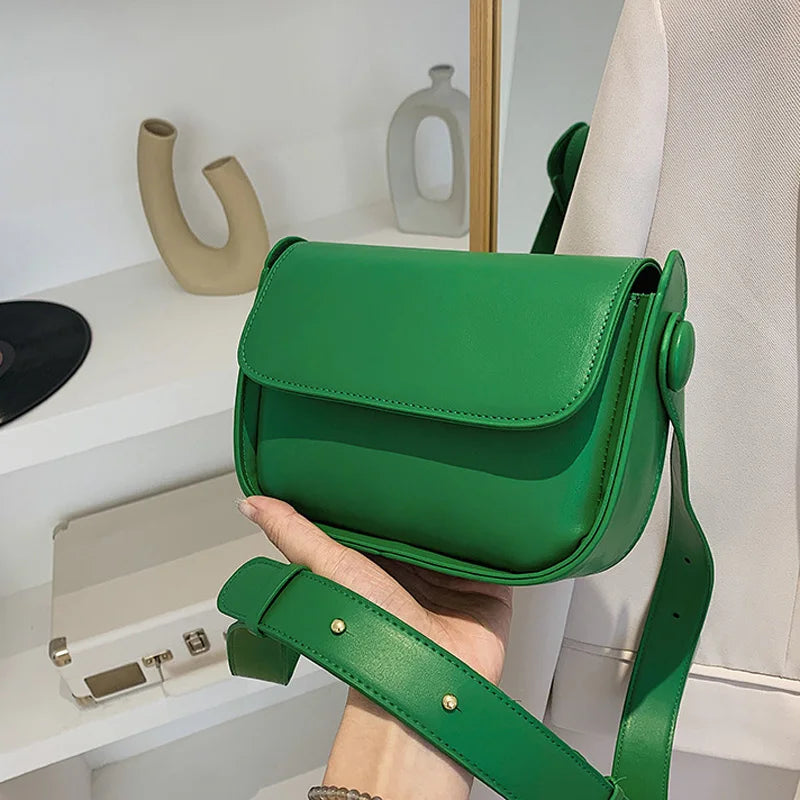 Small Women's Crossbody Bag PU Leather Handbag