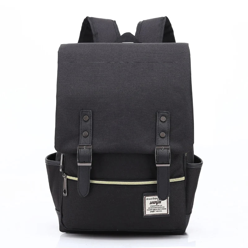 Waterproof Oxford Backpack Large Capacity Canvas Travel Bag