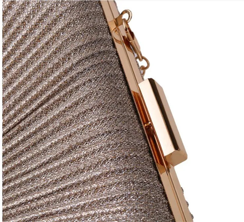 Bling Evening Clutch Wedding Party Bag Chain Wallet M1336