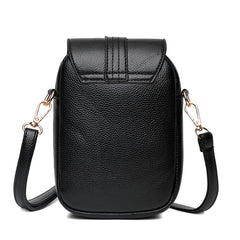 Women PU Leather Handbag Large Capacity Shopping Shoulder Bag