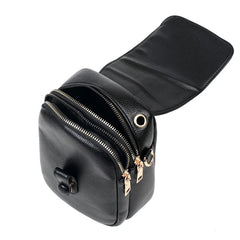 Women PU Leather Handbag Large Capacity Shopping Shoulder Bag