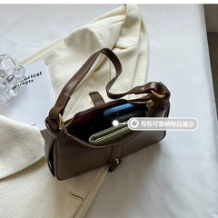 Small Leather Crossbody Bag for Women, Single Shoulder Handbag