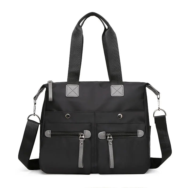 Waterproof Nylon Tote Messenger Crossbody Shoulder Bag Large Capacity