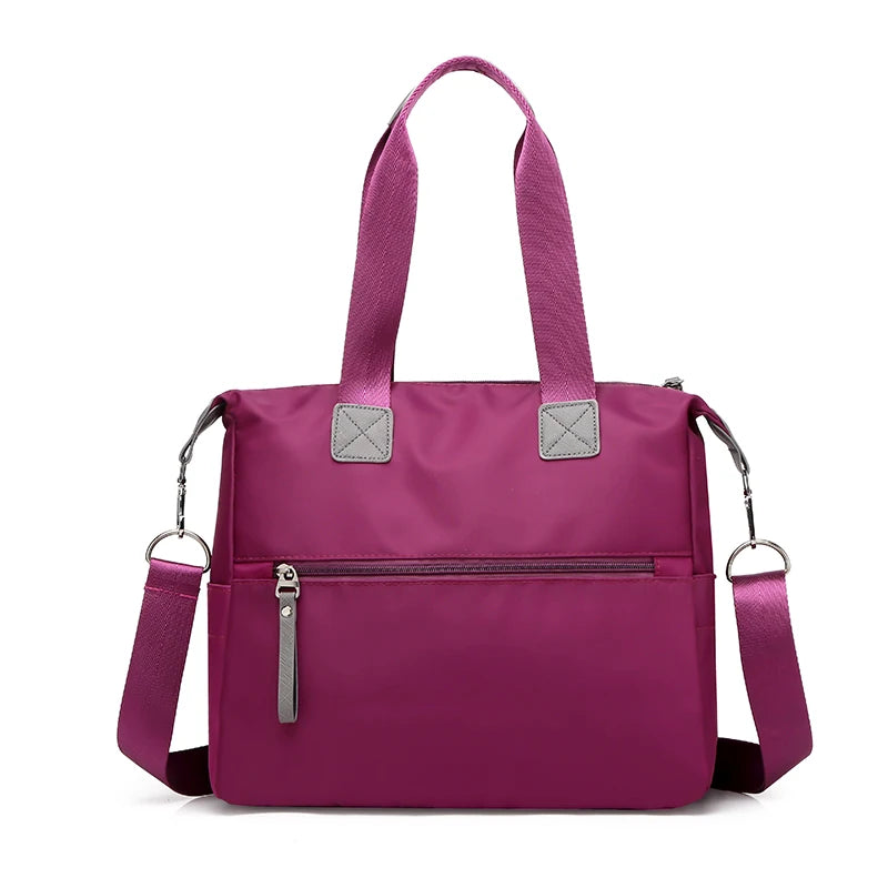 Waterproof Nylon Tote Messenger Crossbody Shoulder Bag Large Capacity