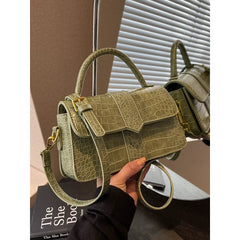 Women Handbags Vintage PU Leather Shoulder Crossbody Bags Totes Shopping Bag