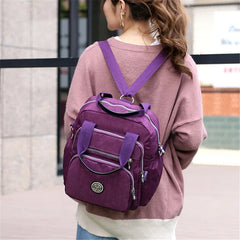 2023Fashion Nylon Waterproof Women Backpack Style Designers Shoulder SchoolBag