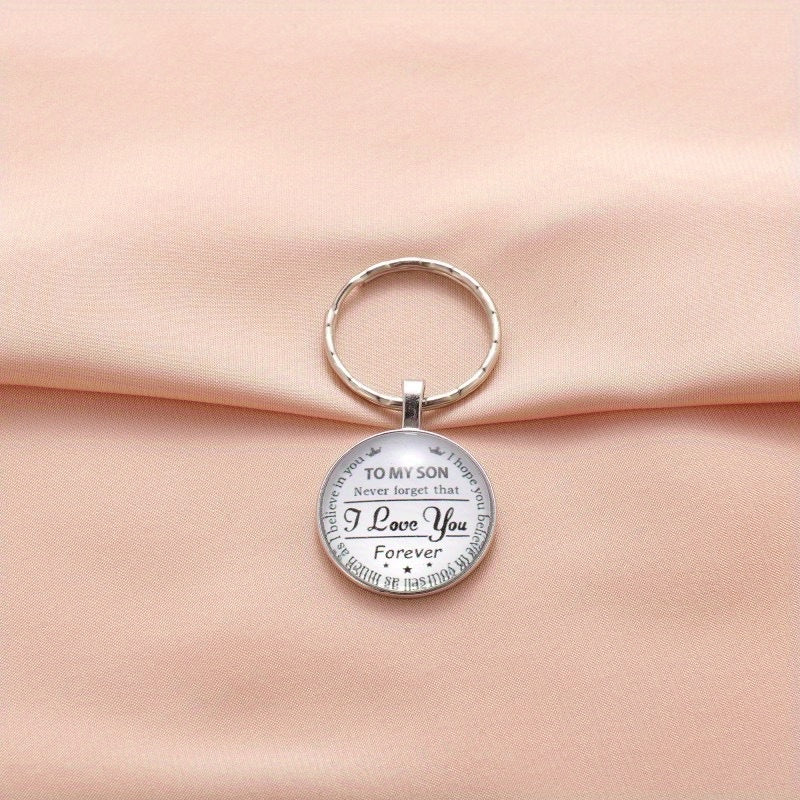 Zinc Alloy Crown Keychain For Men - Vintage Keychain For Son
