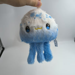 Cute Jellyfish Plush Keychain Bag Charm - Soft & Plush Keyring Pendant