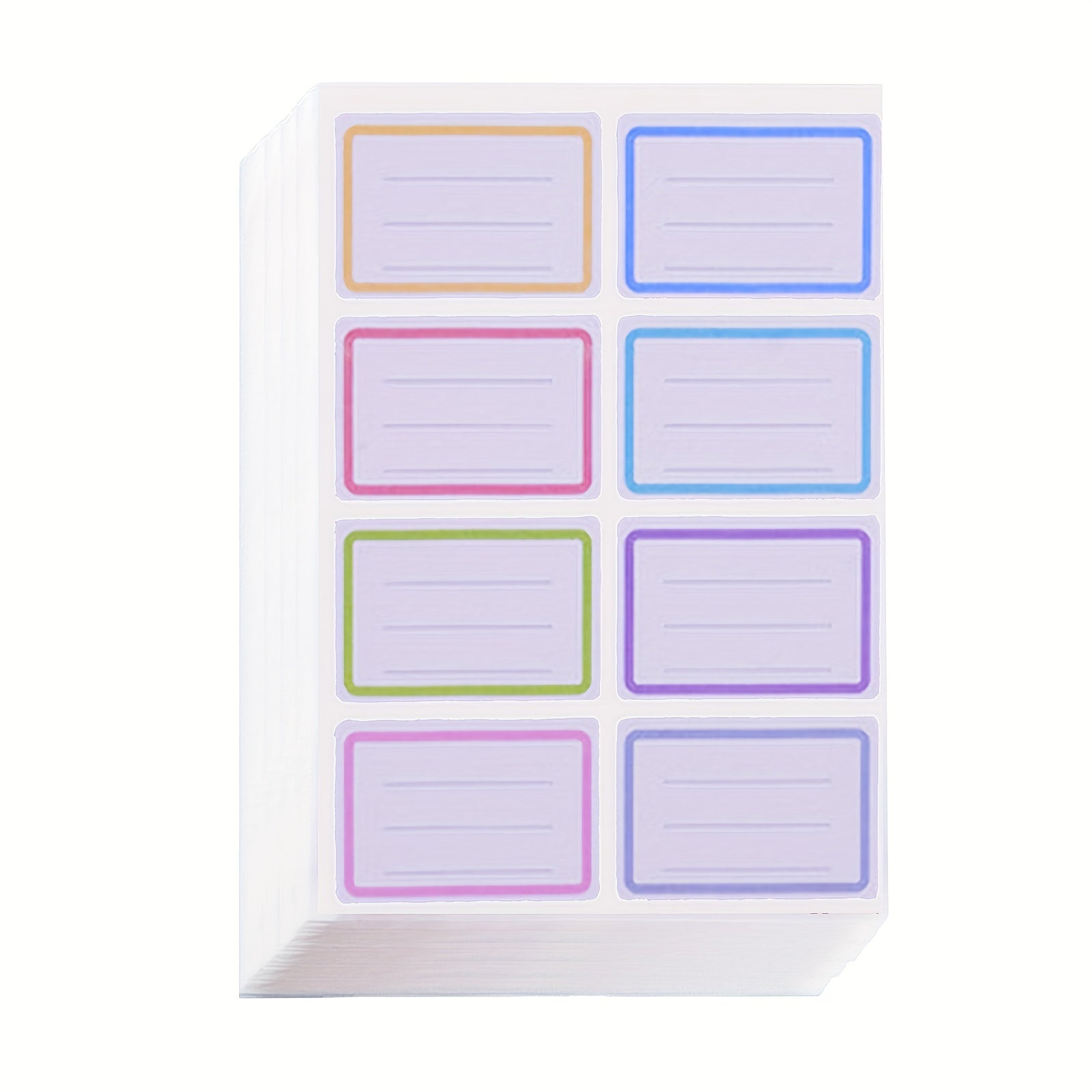 6pcs Mixed Label Sticker for School Office Student