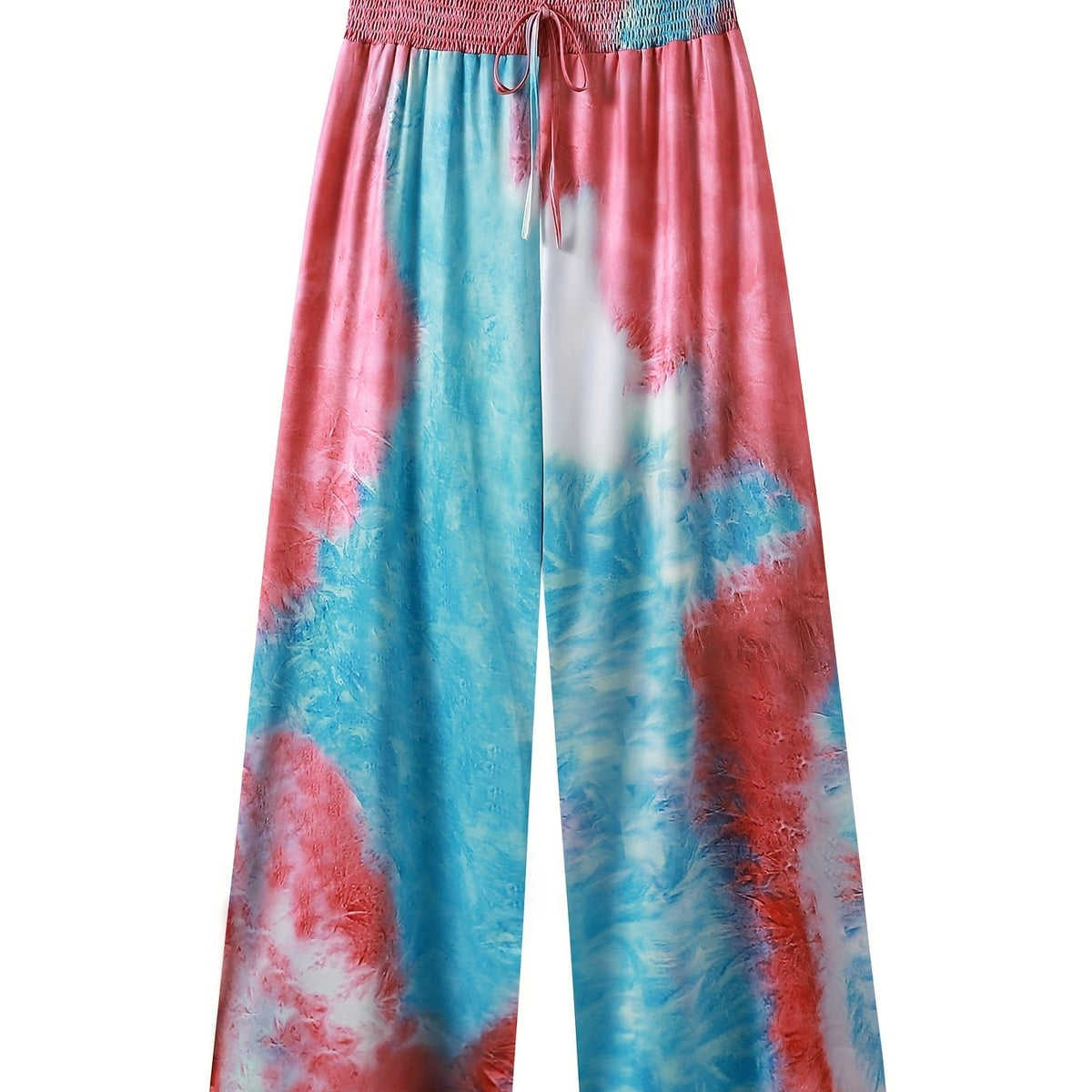  Tie Dye Wide Leg Trousers