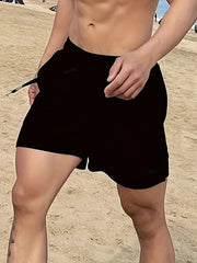 Men's Cotton Drawstring Shorts for Fitness
