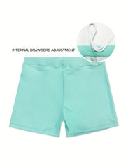 Men's Swim Trunks Elastic Waist Summer Beach Surfing