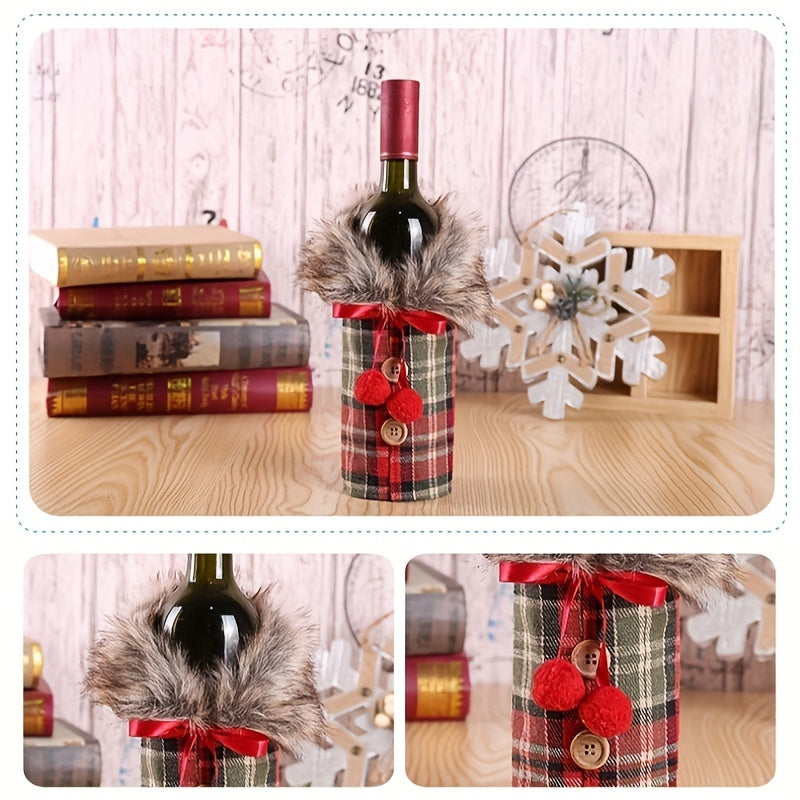 Christmas Bottle Sleeve Decoration - Great for Parties and Gatherings