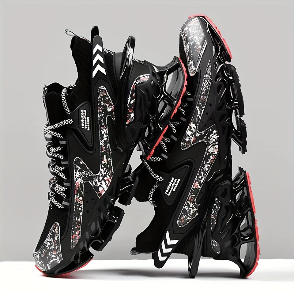 Men's Blade Sneakers Knitted Running Shoes