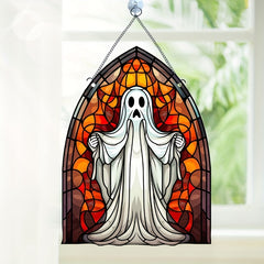 Acrylic Alien Halloween Horror Ghost Window Wall Decoration