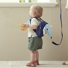 Kids Elephant Backpack With Anti-lost Rope