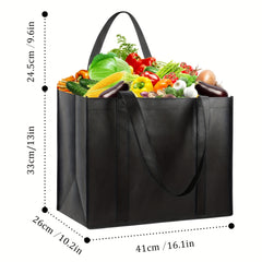 Reusable Grocery Bags Large Foldable Heavy Duty Shopping Tote Produce Bag