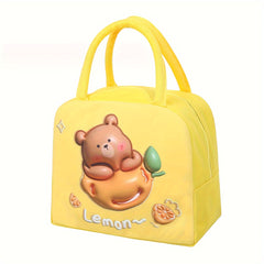 Cartoon Thermal Handheld Bag Insulated Lunch Box Bag