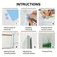 Reusable Wall Safe Mounting Putty