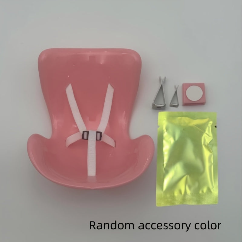 4pcs Doll Safety Seat Car Vent Clip Aroma Diffuser Doll Accessories