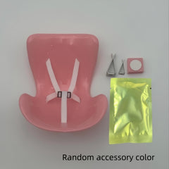 4pcs Doll Safety Seat Car Vent Clip Aroma Diffuser Doll Accessories