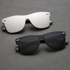 Men's Square Frameless Sunglasses Classic Casual PC