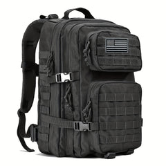 Large Outdoor Backpack with Molle System for Hiking, Trekking, Bug Out