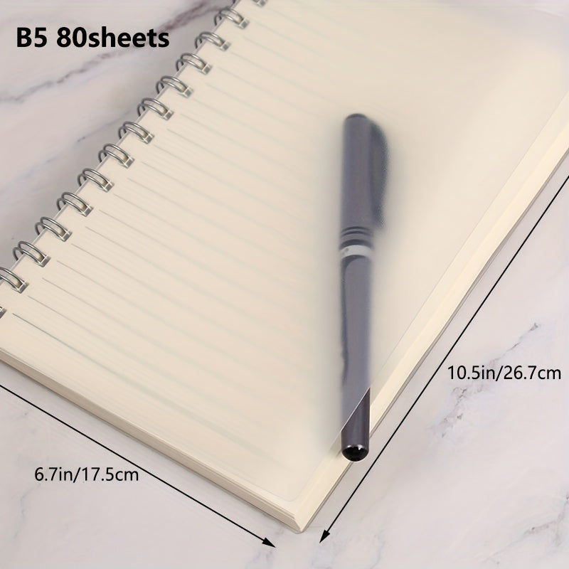 1pc Spiral Notebook College Ruled 80 Sheets