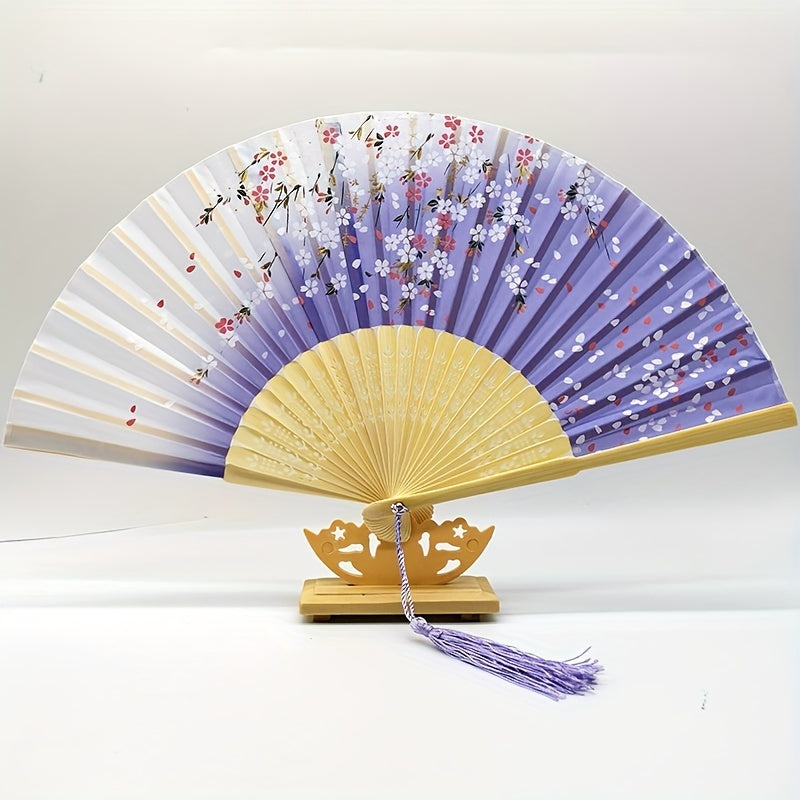 Chinese Classical Folding Flower Fan Dance for Party