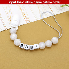 Customized Pacifier Chain For Baby Baby Stuff Accessories With Unique Item
