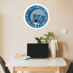 DIY Diamond Painting Cartoon Animal Frame Toy